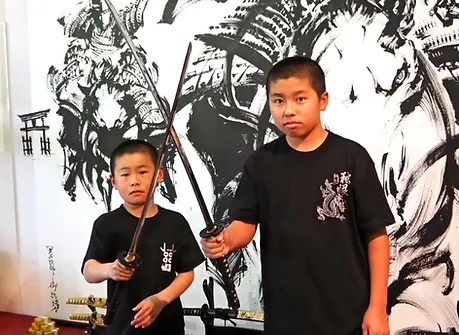 ​広島市内からご家族で来て下さったボク達です。二人とも、とってもカッコいいね！